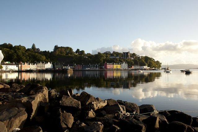 The Isle of Mull – home of Tobermory Distillery.